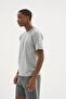 100% Cotton New Season Summer Men's Crew Neck Pajama Set - 3