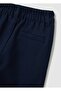 Boys' Blue Regular Fit Trousers - 4