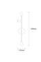 Antique Metal Sconce E27 Wall Lamp 15X15X65 cm Bedroom and Living Room Lighting - 5