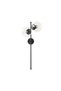 Black Metal Body Lighting with Fuzz E14 for Bedroom and Living Room
