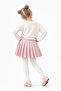 Girl's Strawberry Patterned Top Pleated Skirt Combination Ak14527 - 4