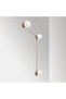 Shiny Gold Glass Sconce Wall Lamp G9 Compatible 60X16X78 cm Bedroom and Living Room Lighting - 5