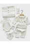 Baby Boy 7 Piece Premium Quality Newborn Hospital Discharge Set with 100% Cotton Blanket