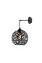 Selcuklu Metal Body Single Pendant Chandelier with Black Trim E27 Compatible for Kitchen and Living Room