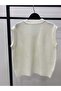 Yellow Embroidered Detailed Knit Sweater - 3