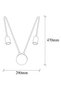 White Metal Sconce with Fuzz E27 Wall Lamp 29X20X47 cm Living Room Entrance Lighting - 5