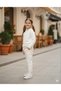 Set Girl's Knitwear White Color Top, Bottom 6/10 Years - 2