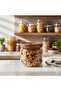 300 ml Glass Breakfast Container with Wooden Acacia Lid – Round Glass Jar - 2