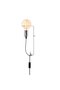 Bright Chrome Sconce Wall Lamp E27 9X15X30 cm Living Room Lighting