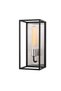 Stylish Tufted Black Metal Sconce E27 Wall Lamp 17X19X39 cm Bedroom and Living Room