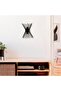 Stylish Metal Body Wire 2-Piece Sconce with Fuzzy Black E27 Compatible