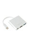 محول CU427M من النوع C-M إلى Hdmi-F USB 3.0-F من النوع C-F