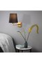Antique Metal Sconce Wall Lamp E27 Compatible 18X24X30 cm Bedroom and Living Room Lighting - 2