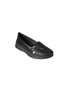 Yazkiş women's black leather bow detail comfort sole mother shoes, sizes 37-41 - 2