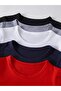 5-Pack of Crew Neck T-Shirts for Girls/Boys - 3