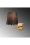 Antique Metal Sconce Wall Lamp E27 Compatible 18X24X30 cm Bedroom and Living Room Lighting - 3