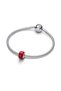 Kırmızı Murano Camı Charm - 3
