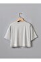 Oversize Crop T-Shirt - 2