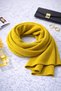 Women's Puffy Soft Textured Knitwear Scarf Aw25At0002 - 6