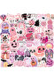 50pcs All 50PCS Kawaii Pink Halloween Ghost Skull Pumpkin Stickers Notebook Guitar Skateboard Waterp