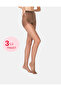 Women's Pantyhose, Shiny Thin, 15 Denier, Fit, 3-Pack, Chestnut - 2