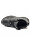 24882 Black Matte Genuine Leather Waterproof Short Ankle Outdoor Winter Half Sneaker Sports Boots Shoes - 4