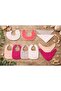 100% Cotton - Liquid-Proof Apron Premium Set of 10 - Pink