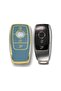 Mercedes Benz Fbs4 Key Case Cover Gray Gold - 2