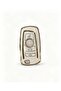 For Bmw F10 F30 Silicone Smart Key Case Cover White