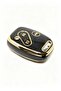 For Honda Civic Crv Accord Key Case Cover Black Gold 3 Buttons Nano - 2