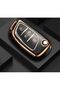 Citroen Peugeot Key Case Black Gold Nano