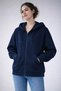 Unisex Seasonal 2-Ply Zippered Hooded Cardigan (Not with Fleece Inside) - 2