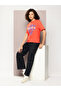 Women Oversized Sports Printed T-Shirt - 5