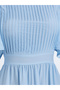 Women Pintuck Yoke Maxi Dress - 4