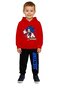 Sonic Printed Children's Tracksuit Set 3 Thread Ş Fleece-Lined Cotton Fabric Hooded