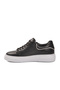 Black Genuine Leather Men's Casual Shoes 751025 m - 2