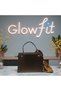 Patent Leather Women's Bag with Gold Lock Detail and Scarf Accessory Zippered Shoulder Bag - 4
