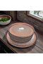 Sudedi Dik Ken Transparent Glass Pasta Plate - 2