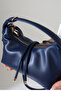 Dark Blue Women's Mini Size Long Crossbody Hand and Shoulder Bag [20X16 cm] - 8