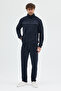 Compact Cotton Comfort Fit Men's Stand Collar Tracksuit Set ALLY-3036 - 6