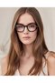 Joe Oval Black Color Small Size Popular Blue Light Protect Blue Block Transparent Screen Glasses - 2