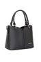 Dona Leather 3-Compartment Medium Shoulder Bag, Women's Shoulder Bag, Women's Black Bag, Casual Women's Bag - 6