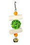 Rattan Bulk Bird Toy |   Natural Wood and Wicker Ball Bird Activity Toy - 4