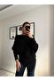 Madonna Collar Asymmetrical Cut Knit Sweater