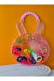 Girls' Colorful Rubber Bands and Snap Clips Set with Transparent Rabbit Carrying Box Gift Set - 8