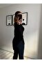 Madonna Collar Asymmetrical Cut Knit Sweater - 4