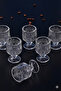 Rovella Crystal Cut 6 Pieces Coffee Side Water / Sherbet Glass 55 ml - 3
