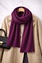 Double Pack Women's Puffy Soft Textured Knitwear Scarf Aw25At0002 - 6