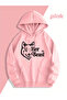 طقم هودي للزوجين من نوع Dear Couple Combination Hoodie Set His Beauty Her Beast مطبوع للجنسين قصة فضفاضة 3 Thread - 2