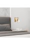 Zahar Stylish Glass Single Pendant Chandelier Shiny Gold for Entrance and Living Room E14 - 3